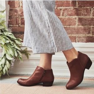 Barstyn bootie in black leather